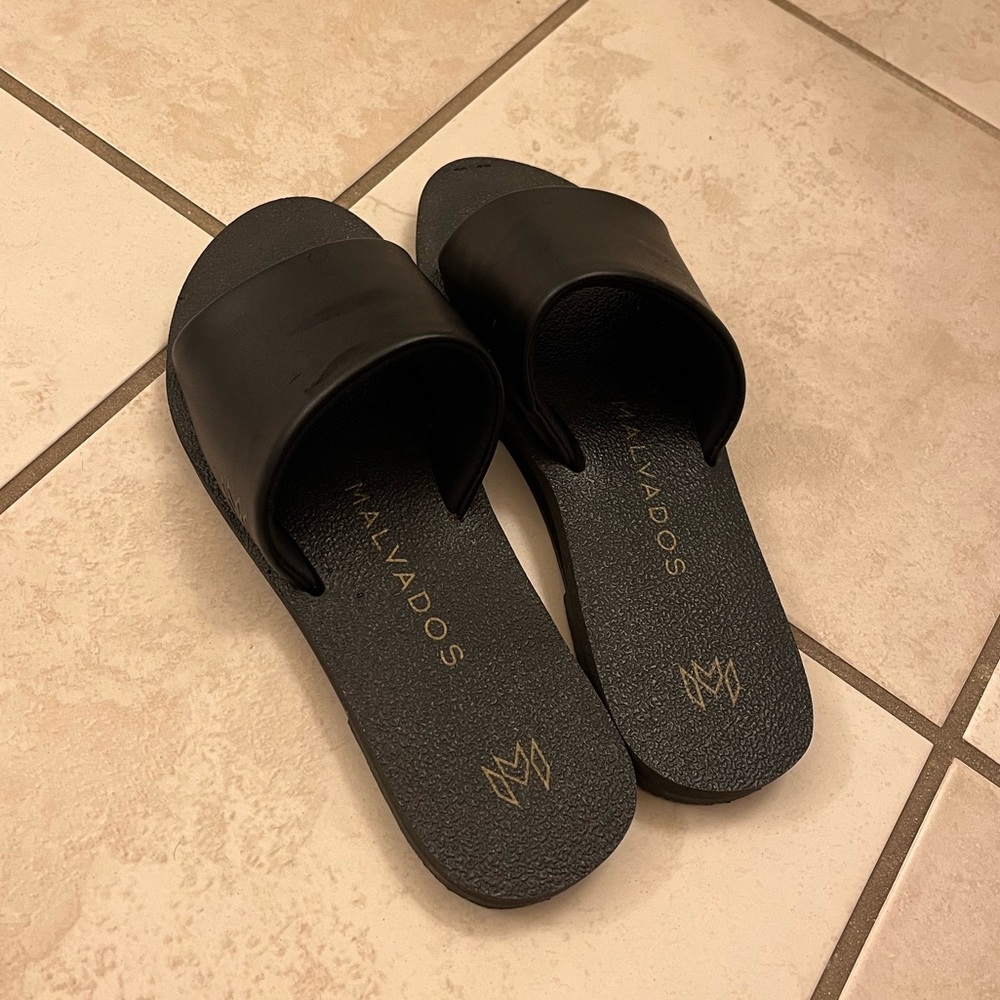 Black Malvados Slaya Slide Sandal